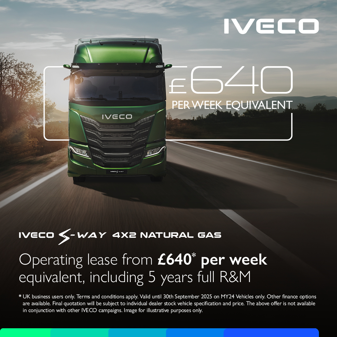 NEW S-WAY 4X2 CNG OPERATING LEASE
